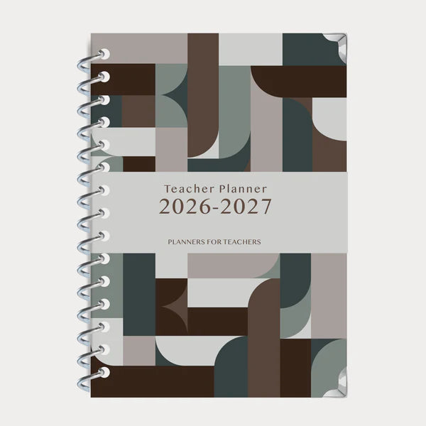 Teacher Planner 2026-2027 for Teachers [Colour-Geometric] - Non Fiction - Paperback
