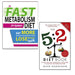 5:2 diet book and The Fast Metabolism Diet For Beginners 2 Books Collection Set - The Book Bundle
