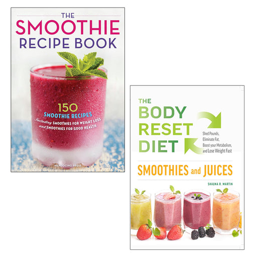 The Body Reset Diet Smoothies and Juices ,The Smoothie Recipe Book 2 Books Collection Set - The Book Bundle