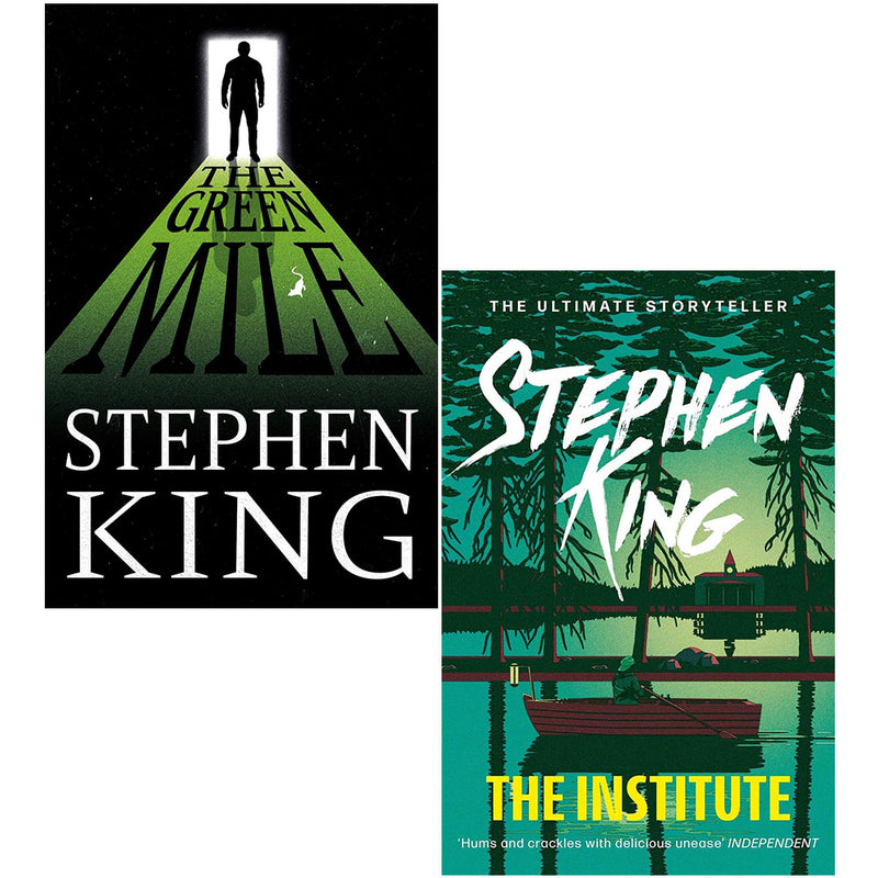 Stephen King Collection 2 Books Set (The Green Mile, The Institute ) - The Book Bundle