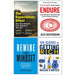 The Expectation Effect, Endure, Rewire Your Mindset, The Science of Getting Rich 4 Books Collection Set - The Book Bundle