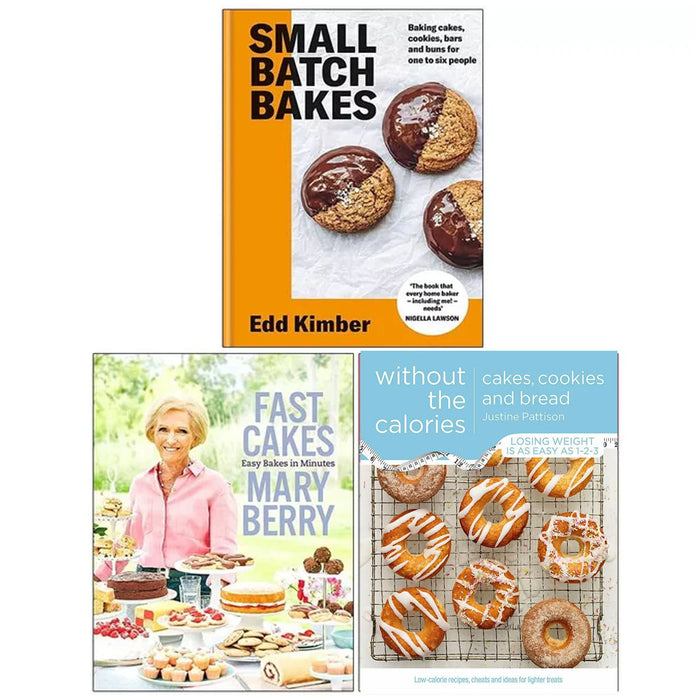 Small Batch Bakes, Fast Cakes Easy Bakes (HB), Cakes Cookies Bread 3 Books Set - The Book Bundle