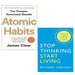 Stop Thinking,Start Living Richard Carlson,Atomic Habits James Clear 2 Books Set - The Book Bundle
