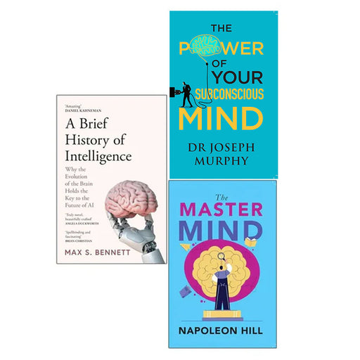 A Brief History of Intelligence, The Power of Your Subconscious Mind, Master Mind 3 Books Set - The Book Bundle