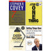 The 7 Habits of Highly Effective People, The One Thing, Deep Work, Getting Things Done 4 Books Collection Set - The Book Bundle