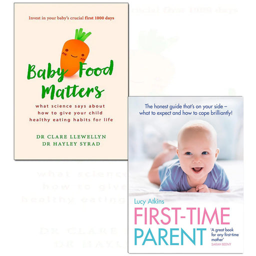 First-time parent and baby food matters 2 books collection set - The Book Bundle