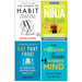 The Power of Habit, How to be a Productivity Ninja, Eat That Frog, The Power of Your Subconscious Mind 4 Books Collection Set - The Book Bundle