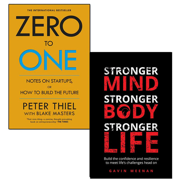 Zero to One and Stronger Mind 2 Books Collection Set - The Book Bundle