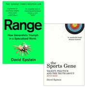 David Epstein 2 Books Collection Set Range, The Sports Gene Paperback NEW - The Book Bundle