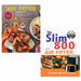 Air-fryer Cookbook & The Slim 800 Hot Air Fryer 2 Books Collection Set - The Book Bundle