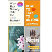 How to Talk to Anyone, The Highly Sensitive Person, Unf*ck Yourself, Why Has Nobody Told Me This Before? 4 Books Set - The Book Bundle
