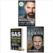 First Man In, SAS Who Dares Wins, Battle Scars 3 Books Collection Set - The Book Bundle