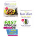 Fast cook, The Fast Metabolism Diet For Beginners and fast diet recipe 3 Books Collection Set - The Book Bundle