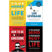 Your money or Your Life, Life Leverage, How to Be Fucking Awesome and Stronger Mind 4 Books Collection Set - The Book Bundle