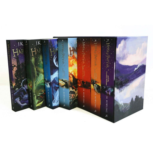 J.K. Rowling Harry Potter Series Collection 7 Books Box Set - The Book Bundle