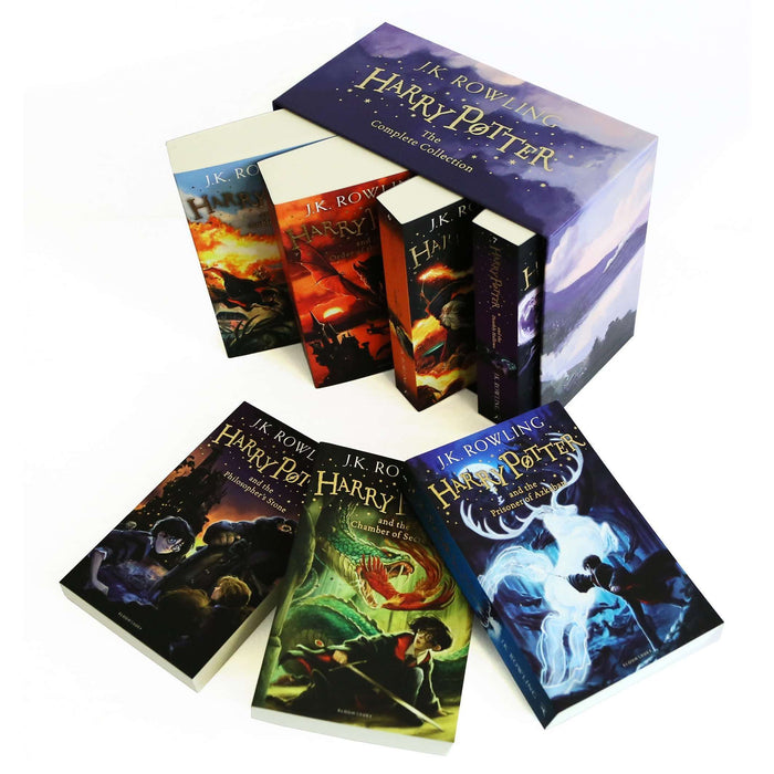 J.K. Rowling Harry Potter Series Collection 7 Books Box Set - The Book Bundle