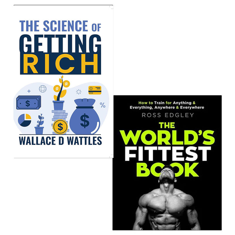 The Science of Getting Rich, The Worlds fittest 2 Books Collection Set - The Book Bundle