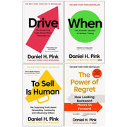 Daniel H. Pink Collection 4 Books Set (Power of Regret, When, Drive, To Sell is Human) - The Book Bundle