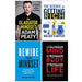 The Gladiator Mindset [Hardcover], The Science of Getting Rich, Rewire Your Mindset, Stronger Mind Collection 4 Books Set - The Book Bundle