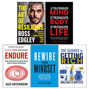 The Art of Resilience, Stronger Mind, Endure, Rewire Your Mindset, The Science of Getting Rich 5 Books Collection Set - The Book Bundle
