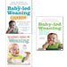 Weaning [hardcover], Baby-led Weaning, Cookbook [hardcover] 3 books collection set - The Book Bundle