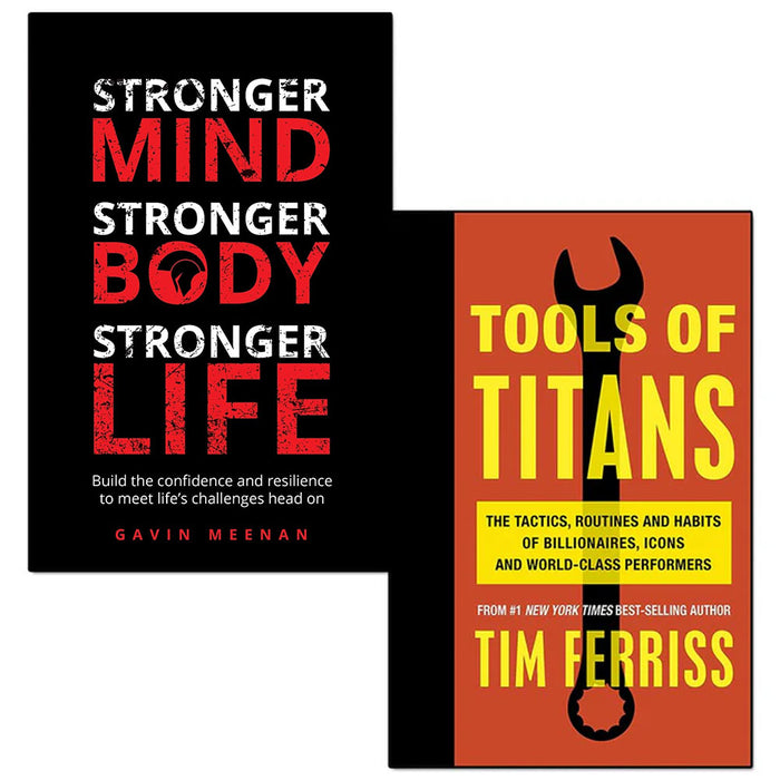 Stronger Mind And Tools Of Titans 2 Books Collection Set - The Book Bundle