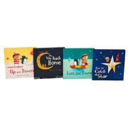 Hardcover boxed set of "Once There Was a Boy..." by Oliver Jeffers, featuring colorful cover art from The Book Bundle collection.
