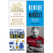 Rising Strong, Rewire Your Mindset, The Science of Getting Rich, Approach Without Caution 4 Books Collection Set - The Book Bundle