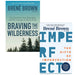 Brené Brown 2 Books Collection Set(Braving the Wildernes,Gifts of Imperfection) - The Book Bundle