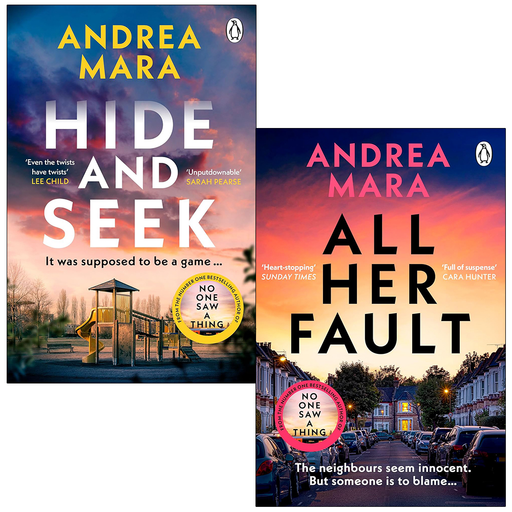 Andrea Mara Collection 2 Books Set (All Her Fault, Hide and Seek unmissable) - The Book Bundle