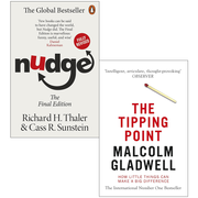Nudge: Improving Decisions & The Tipping 2 Books Collection Set - The Book Bundle