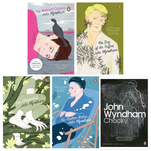John Wyndham Collection 5 Books Set (The Midwich Cuckoos, The Day of the Triffids, The Chrysalids, The Kraken Wakes and Chocky) - The Book Bundle