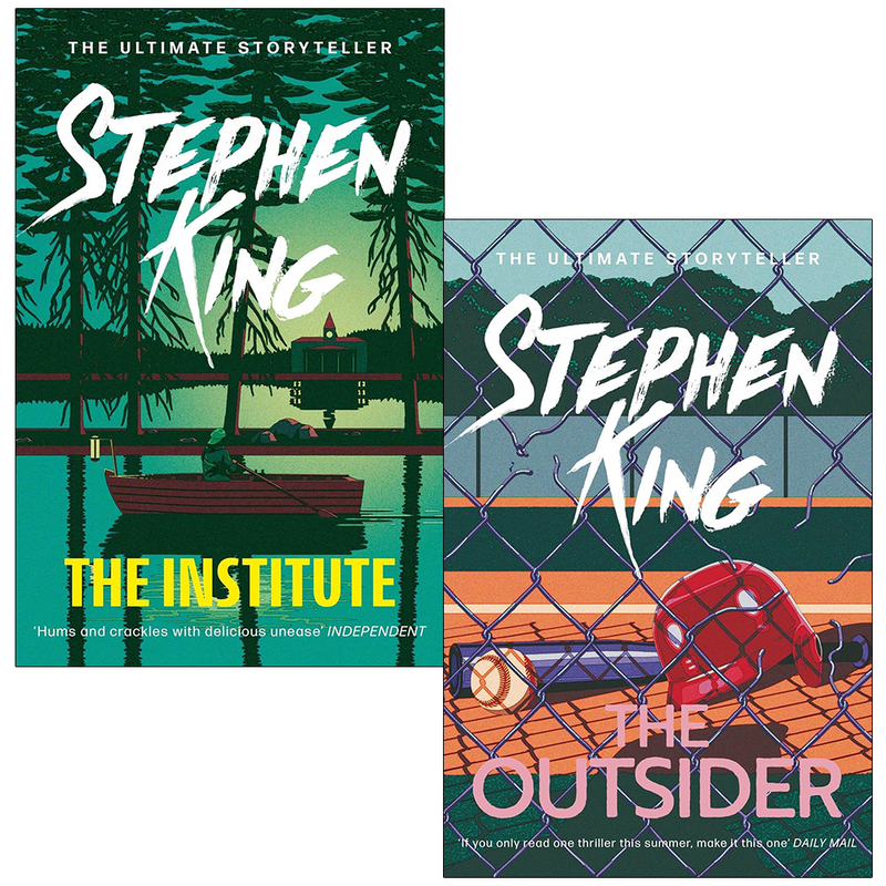 Stephen King Collection 2 Books Set The Institute & The Outsider - The Book Bundle
