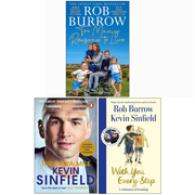 Too Many Reasons to Live, The Extra Mile & With You Every Step By Rob Burrow, Kevin Sinfield 3 Books Collection Set - The Book Bundle