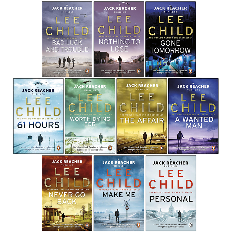 Lee Child Collection Series 3 and 4 : Vol.11 to 20 , 10 Books set (Bad Luck And Trouble, Nothing To Lose, Gone Tomorrow, 61 Hours) - The Book Bundle