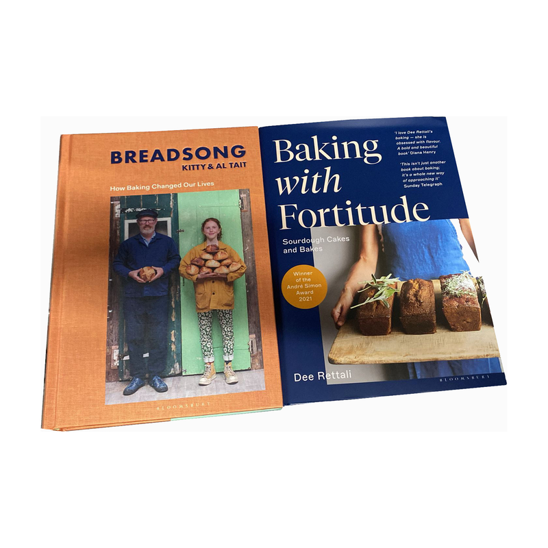 Breadsong Kitty Tait,Al Tait, Baking with Fortitude Dee Rettali 2 Books Set Hardcover - The Book Bundle