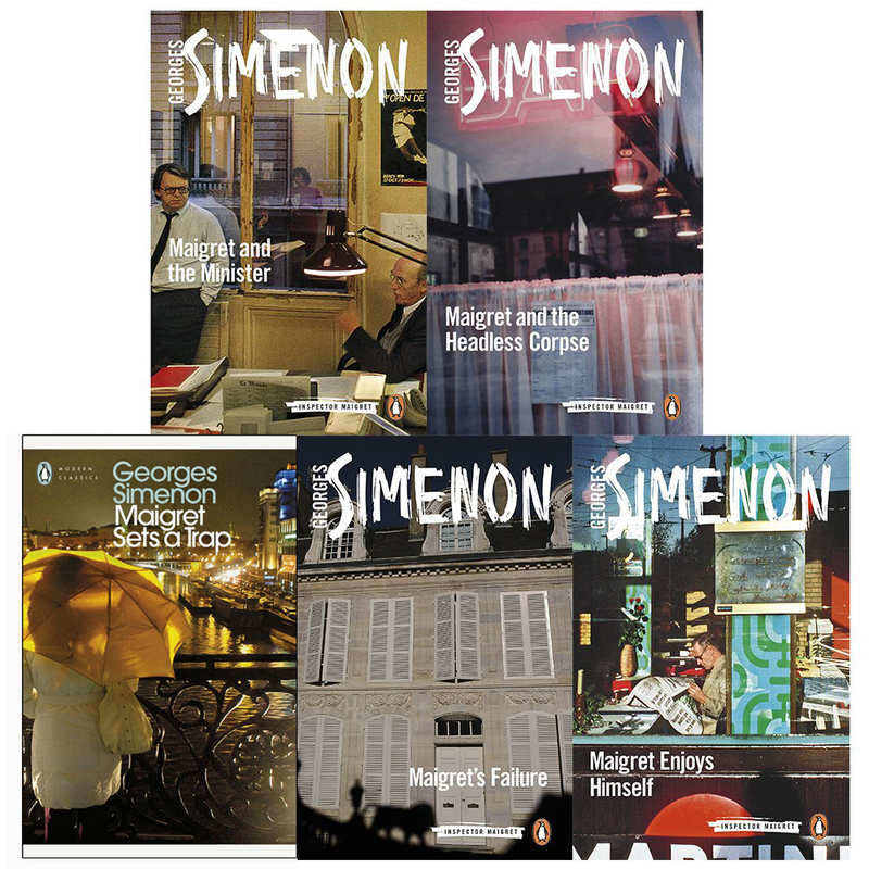Inspector Maigret Series 10 :46 To 50 Books Collection Set By Georges Simenon - The Book Bundle