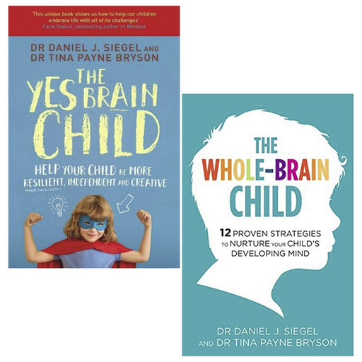 Dr. Daniel J Siegel 2 Books Collection Set (The Yes Brain Child, Brainstorm) - The Book Bundle