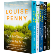 Chief Inspector Gamache Series 5 book collection by Louise Penny, paperback fiction box set with five hardcover books.