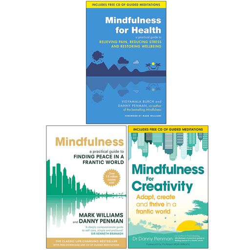 Mindfulness Collection 3 Books set Included Free-CD Of Guided Meditations(Mindfulness) - The Book Bundle