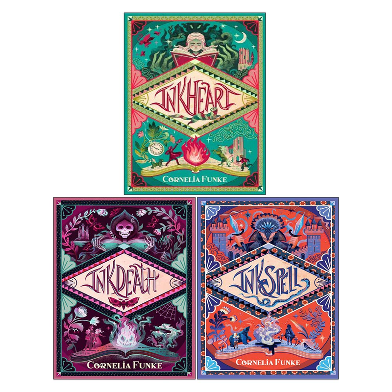 Inkheart Trilogy Collection 3 Book Set Inkspell, Inkdeath, Inkheart - The Book Bundle