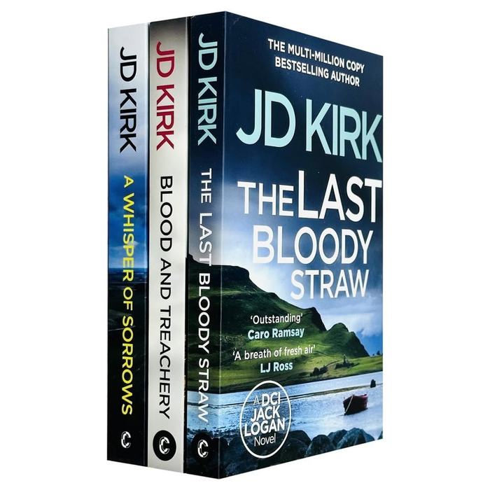 DCI Logan Crime Thrillers 4-6 Collection 3 Books Set By JD Kirk