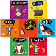 Kes Gray Oi Frog and Friends 7 Books Collection Set (Oi Duck-billed Platypus) - The Book Bundle