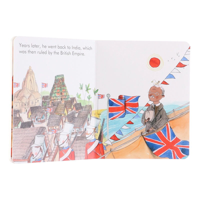 Inside view of the Little People, Big Dreams Series 3 children’s books collection by Sanchez Vegara, featuring colorful illustrated pages.