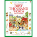 Usborne First Thousand Words Collection 3 Books Set By Heather Amery - The Book Bundle