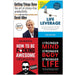 Getting Things Done, Life leverage, How to be Fucking Awesome, Stronger Mind 4 Books Collection Set - The Book Bundle