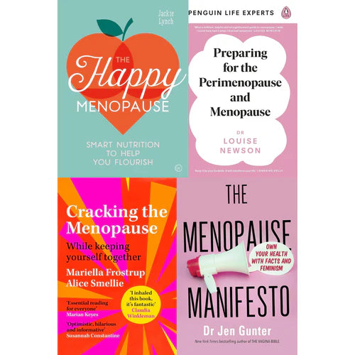 The Menopause Manifesto, Cracking the Menopause & More 4 Books Collection Set - Non Fiction - Paperback