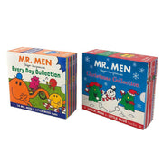 Mr Men and Little Miss Christmas & Mr Men and Little Miss Everyday Collection 28 Books Slipcase Set by Roger Hargreaves - The Book Bundle