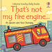 That's not my Series 6 Books Collection Set by Fiona Watt(Fire Engine, Train, T. Rex, hippo, digger, snowman) - The Book Bundle