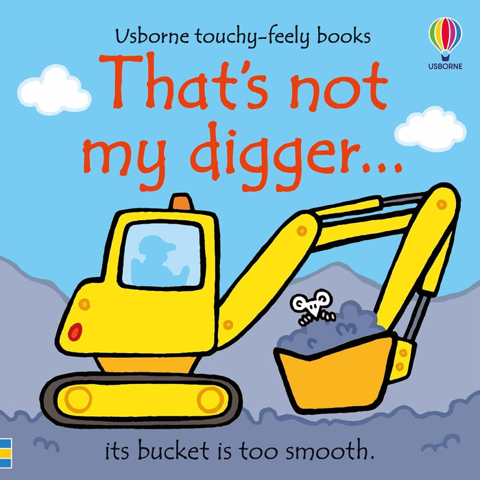 That's not my Series 6 Books Collection Set by Fiona Watt(Fire Engine, Train, T. Rex, hippo, digger, snowman) - The Book Bundle
